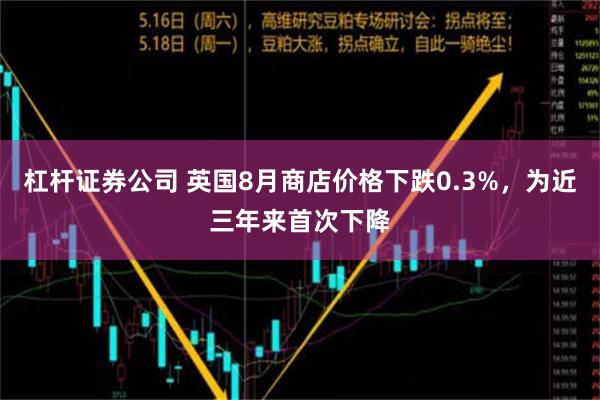 杠杆证券公司 英国8月商店价格下跌0.3%，为近三年来首次下降